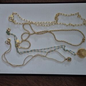 Gorjana Neclaces 4 in Gold